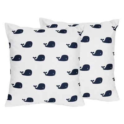 Whale Throw Pillow - Image 0