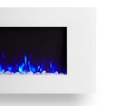 Real Flame(R) Dinatale Electric Fireplace, White - Image 3