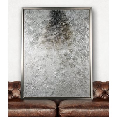 'Silver Fire' Graphic Art Print on Wrapped Canvas - Image 0