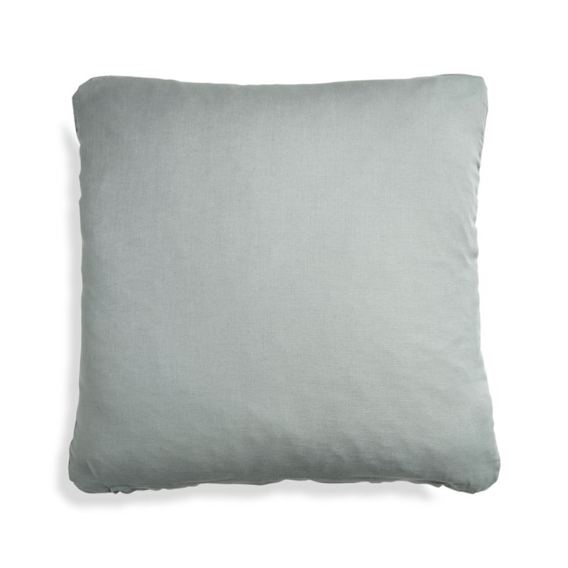 Theta Grey Linen Pillow Cover 20" - Image 4