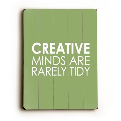 Creative Minds by Amanada Catherine Textual Art Plaque - Image 0