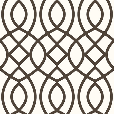 Trellis Woven Geometric Panel 102'' H x 26'' W Wallpaper - Image 0