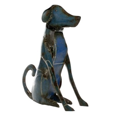 Mchone Sitting Dog Sculpture - Image 0