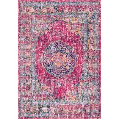 Parker Fuchsia Area Rug - Image 0
