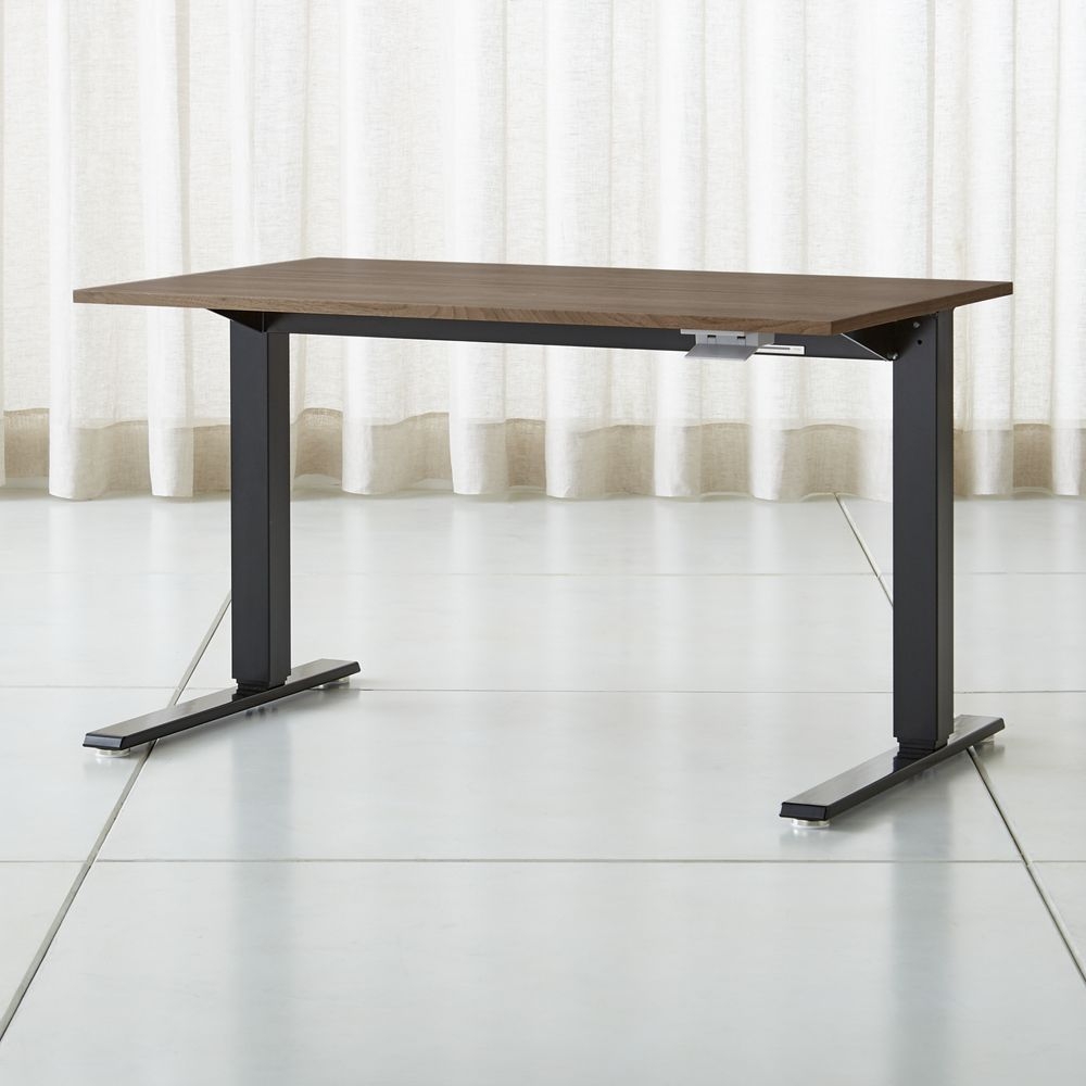 Humanscale ® Float ® Sit/Stand 48" Walnut Desk - Image 0