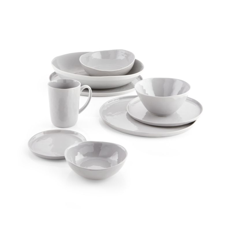 Mercer Grey Porcelain Serving Bowl - Image 2