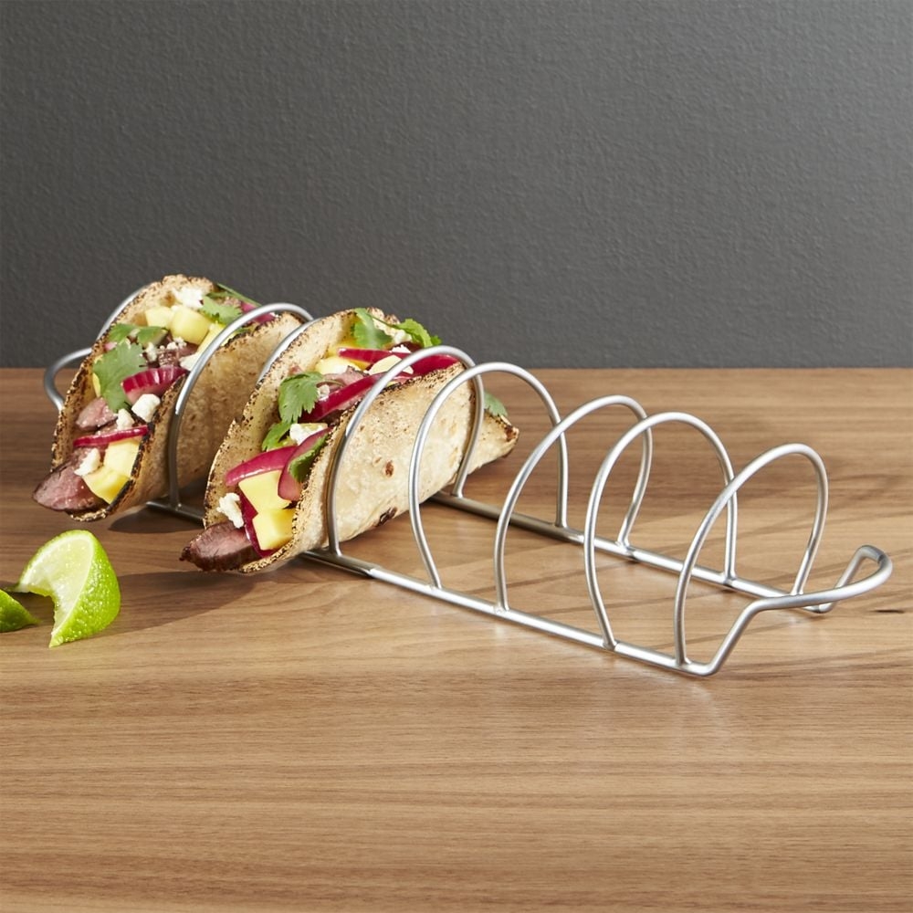 Metal Wire Taco Serving Rack - Image 0