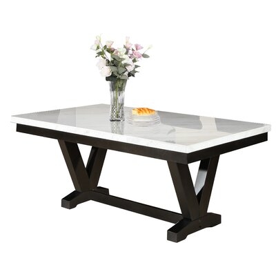 Cedric Marble Top Dining Table - Image 0