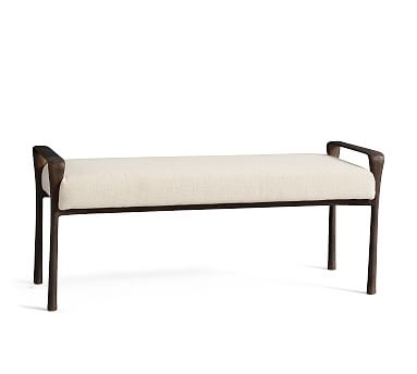 Bodhi End of Bed Bench, Bronze - Image 0
