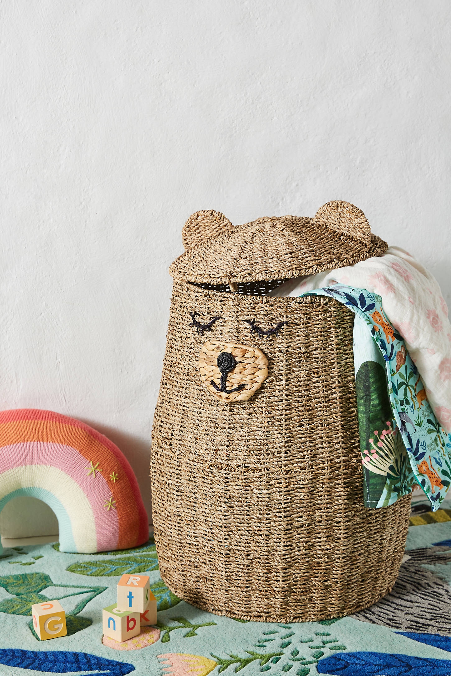 Buddy Bear Kids Storage Basket - Image 0