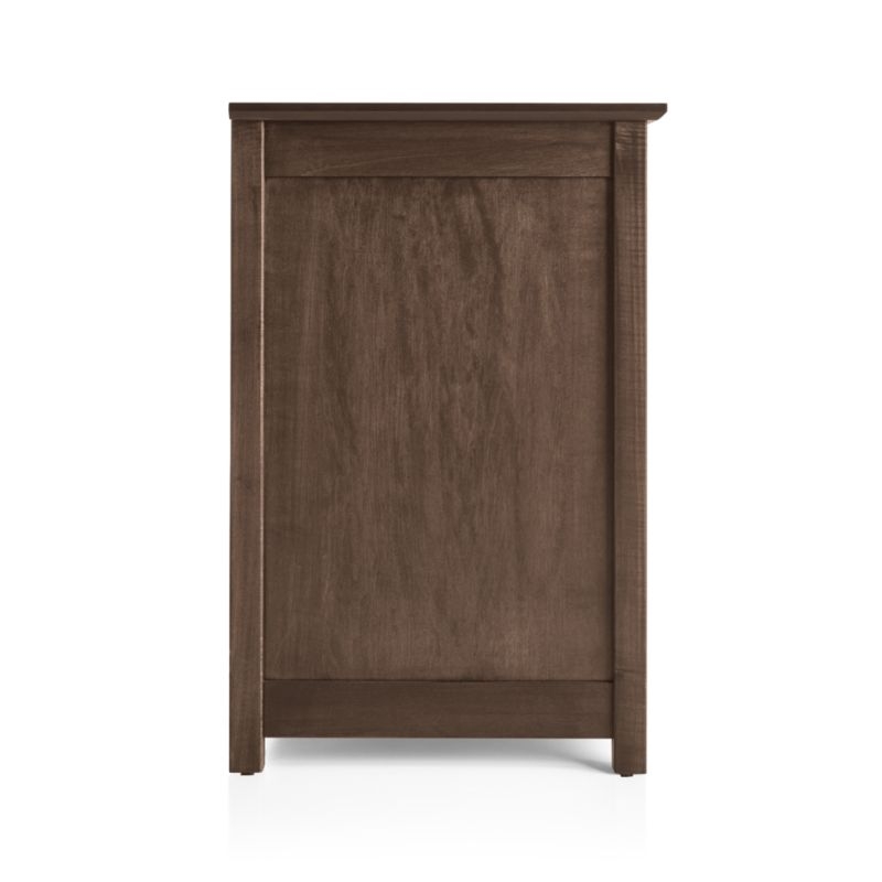 Ainsworth Cocoa 85" Media Console with Glass/Wood Doors - Image 6
