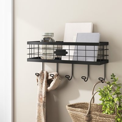 Norwell Vintage Wall Mounted Coat Rack - Image 0