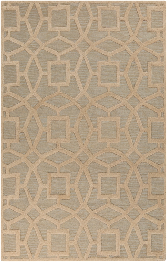 Dream Green Indoor 3'3" x 5'3" Handmade Rug - Image 1