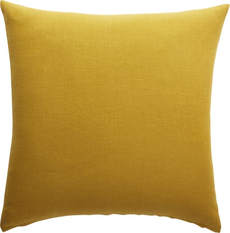 20" Linon Acid Green Pillow with Down-Alternative Insert - Image 3