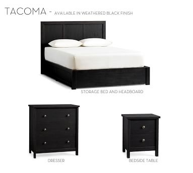 Tacoma Dresser, Weathered Black - Image 3