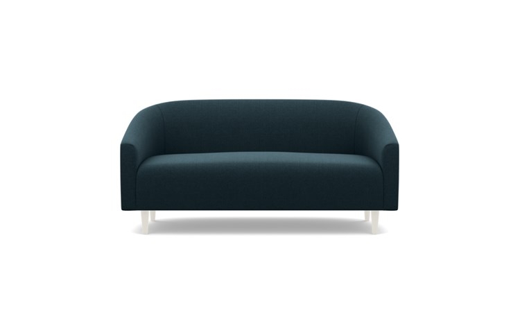 Tegan Sofa with Evening Fabric and Matte White legs - Image 0