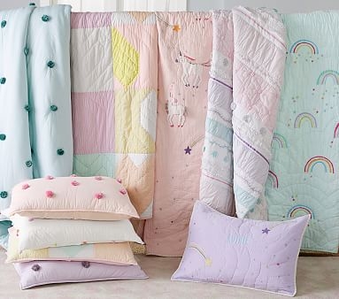 Molly Rainbow Quilt, Full/Queen, Blush - Image 4
