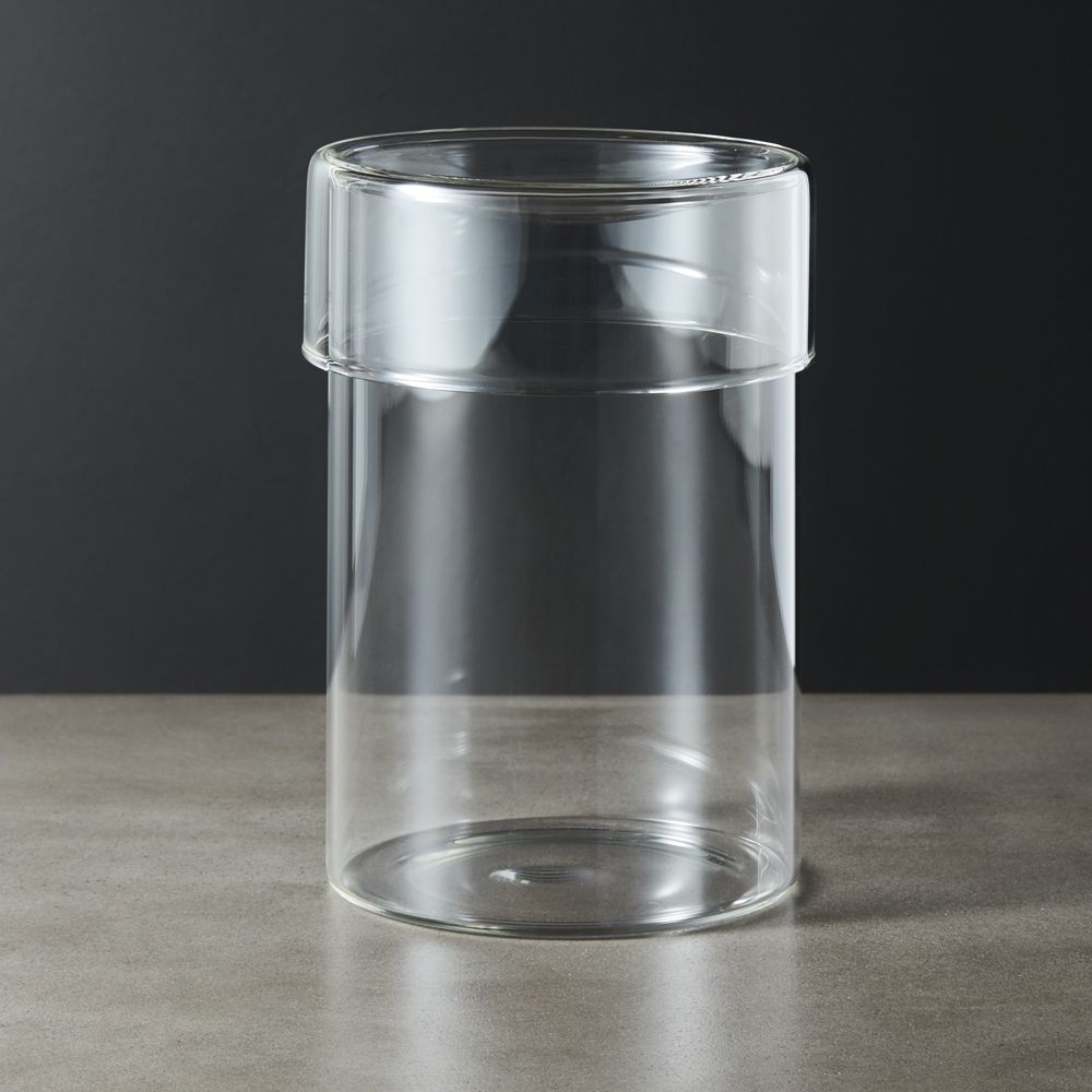 Dawson Large Round Glass Canister - Image 0