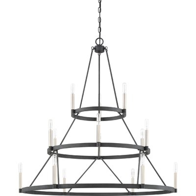 Lopes 15-Light Candle Style Chandelier - Image 0