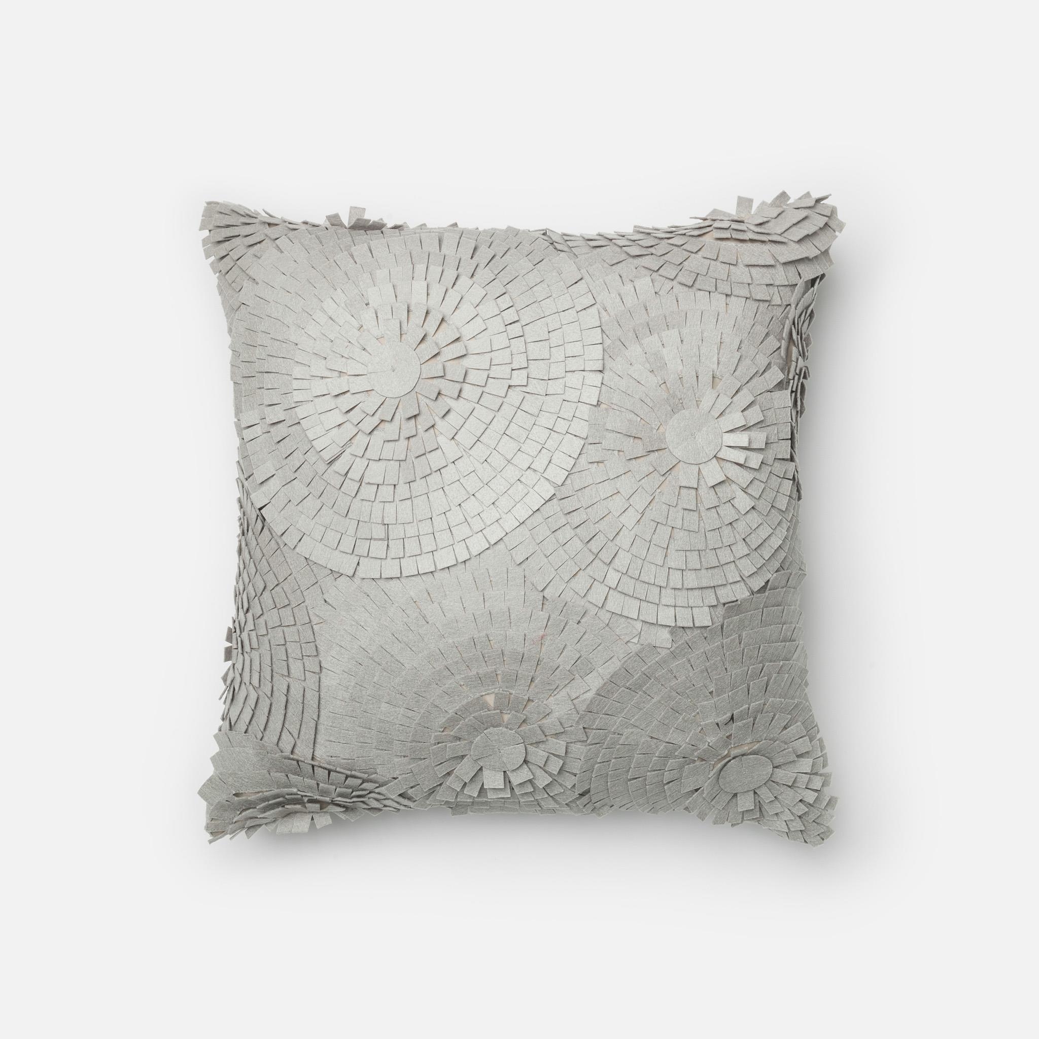 PILLOWS - GREY - 18" X 18" Cover Only - Image 0