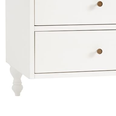Bellevue 6-Drawer Wide Dresser, Simply White - Image 4
