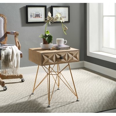 Bandit One Drawer Accent Table - Image 0