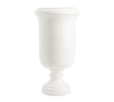 Salton Vase, White - Large Urn - Image 0