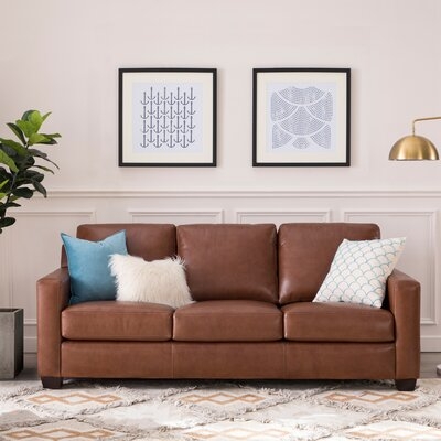Buckhead Leather Sofa - Image 0