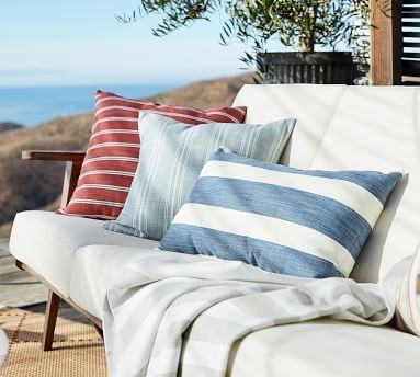 Raylan Sofa Cushion, Sunbrella(R) Lagoon - Image 1