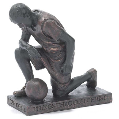 Jeana Praying Basketball Player Figurine - Image 0