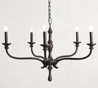Lockhart Metal Chandelier, Bronze - Image 0