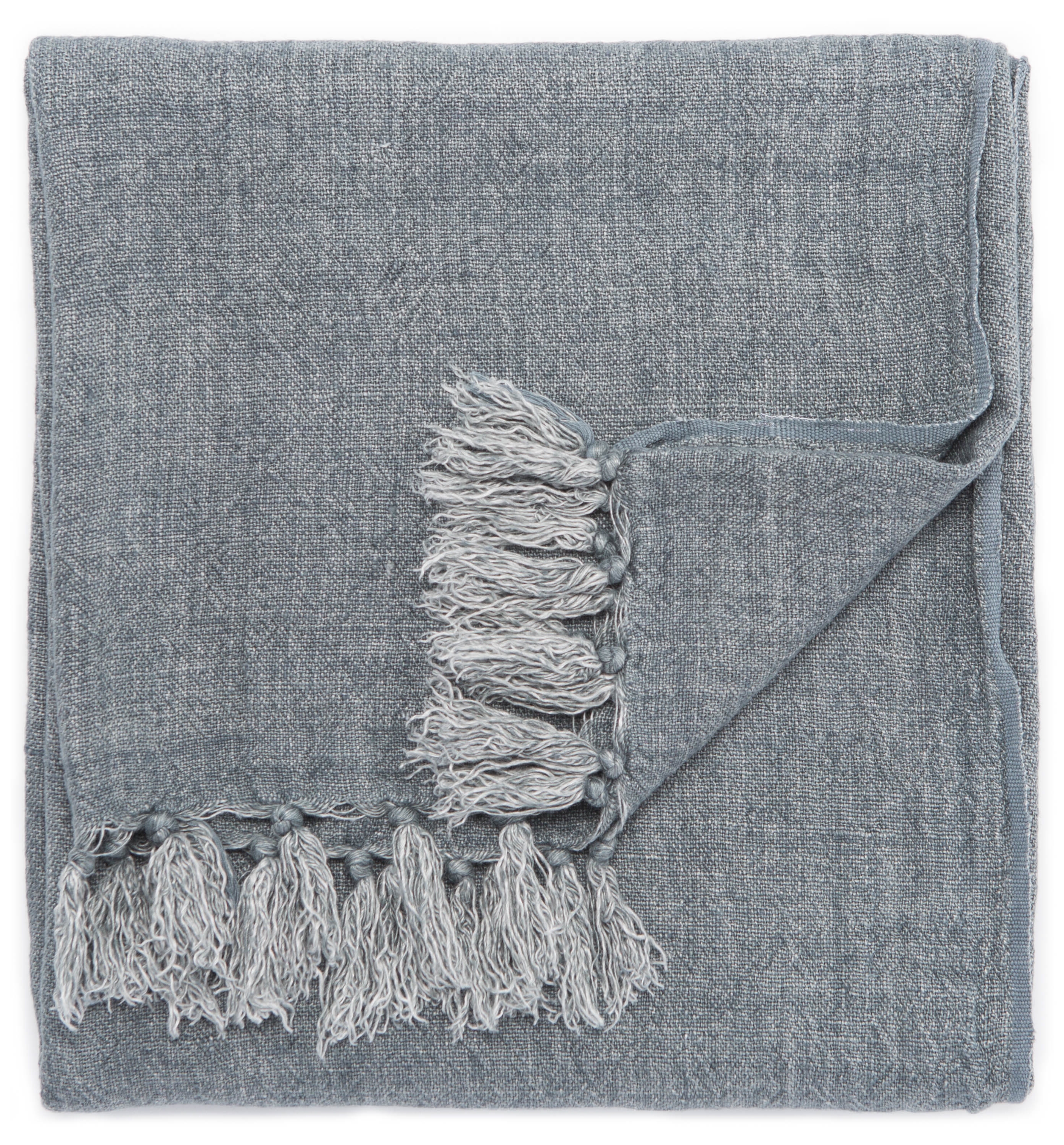 Lisabet Solid Blue Throw (51"X67") - Image 0
