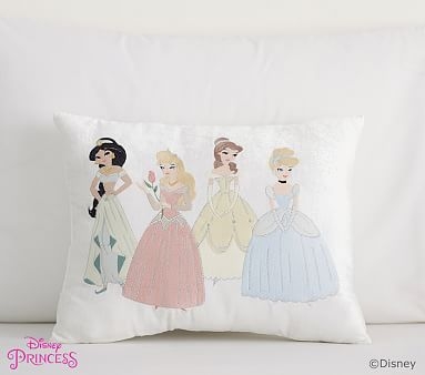 Disney Princess Pillow, 12x16, - Image 0