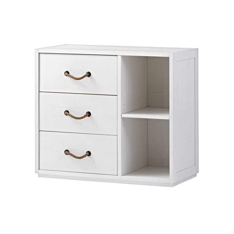 Kids Topside White 3-Drawer Dresser - Image 3