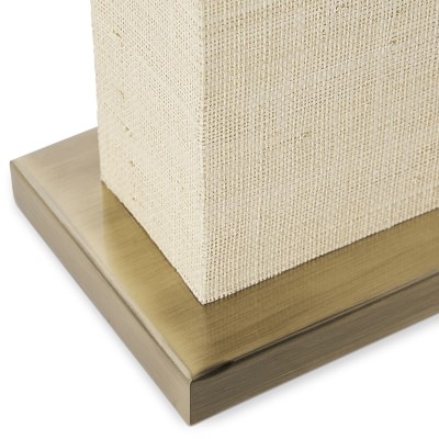 Sydney Block Woven Table Lamp, Natural - Image 3