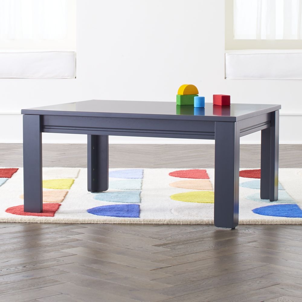 Small Charcoal Adjustable Kids Table w/ 15" Legs - Image 0