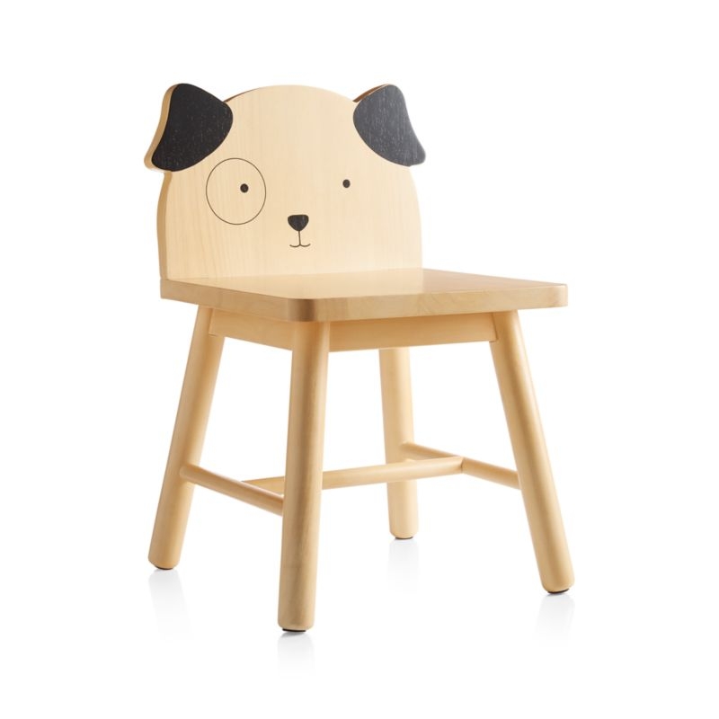 Dog Animal Wood Kids Play Chair - Image 1