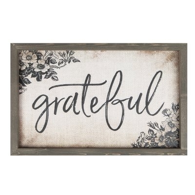 Grateful Frame Wall Décor - Image 0