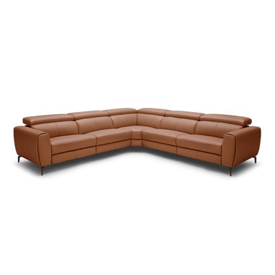 Paulson Leather Reclining Sectional - Image 0
