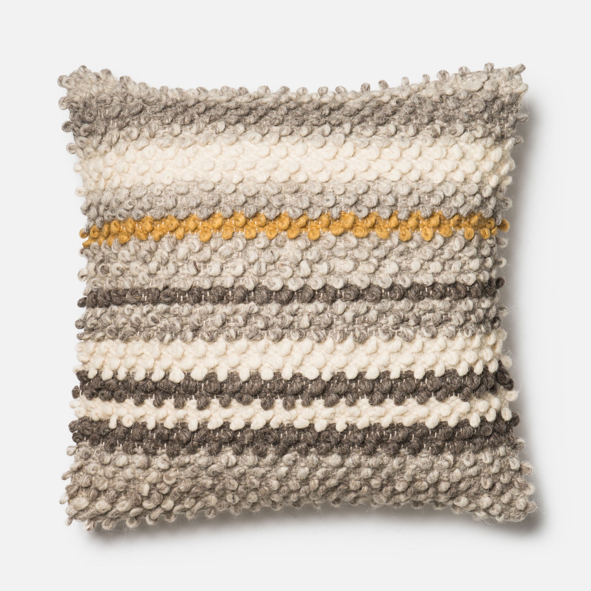 PILLOWS - GREY / YELLOW - 22" X 22" Cover Only - Image 0