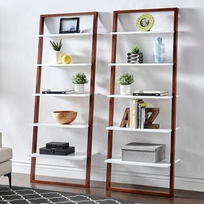 Theophanes Ladder Bookcase- Natural - Image 0