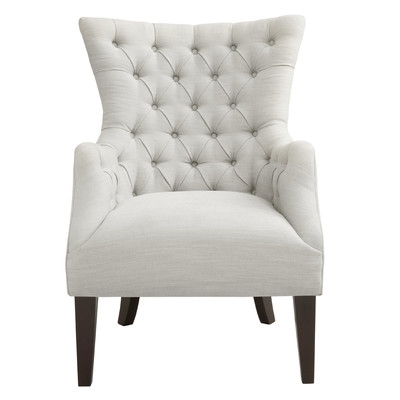Steelton Button Tufted Wingback Chair - Image 0