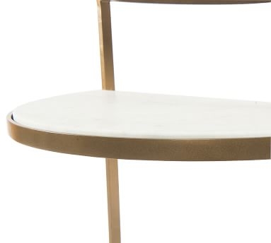 Marla Marble End Table - Image 2