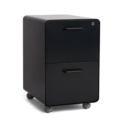 Rolling Stow 2-Drawer Vertical File Cabinet - Image 0
