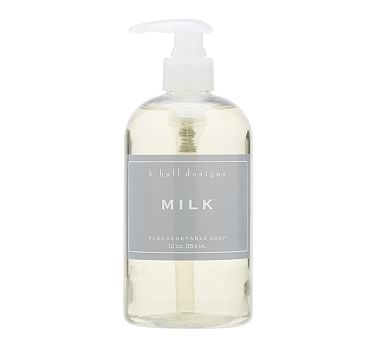 K. Hall Milk Liquid Soap Pump, 12 oz - Image 0