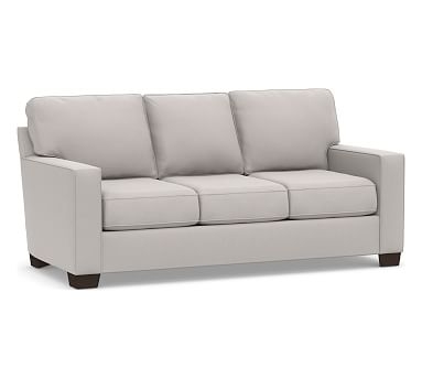 Buchanan Square Arm Upholstered Sofa 83.5", Polyester Wrapped Cushions, Microsuede Dove Gray - Image 0