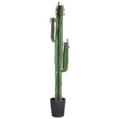 Column Artificial Cactus Plant in Pot - Image 0