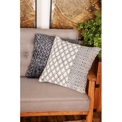 Aarons Traditional Square Kilim Throw Pillow - Image 0