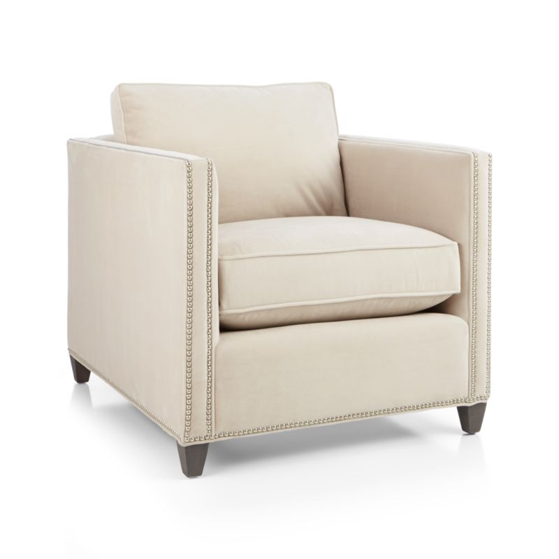 Dryden Chair with Nailheads - View Wheat - Image 5