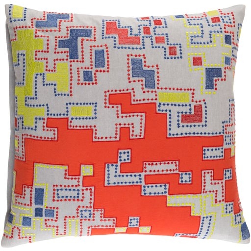 Macro Throw Pillow, 18" x 18", pillow cover only - Image 1